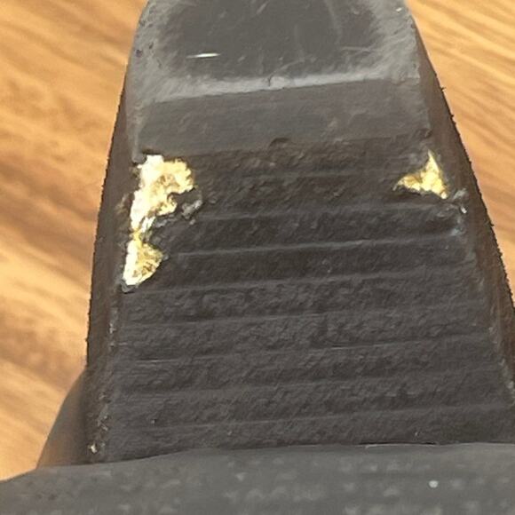 Miz Mooz Sandals Womens Size 9.5 Black Leather Casual Mary Jane Y2K Comfort - Picture 8 of 9